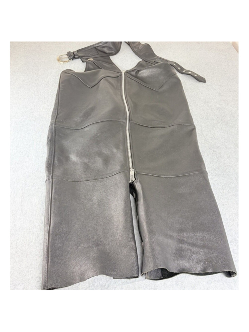HARLEY-DAVIDSON Women’s DELUXE Leather Motorcycle CHAPS Black S 98097-06VW